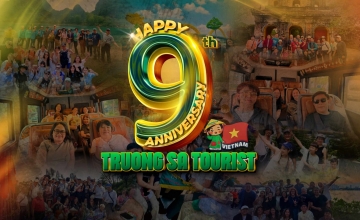 9 Năm Kiến Tạo Niềm Tin - Hành Trình Không Ngừng Vươn Xa Của Trường Sa Tourist 9 Năm Kiến Tạo Niềm Tin - Hành Trình Không Ngừng Vươn Xa Của Trường Sa Tourist