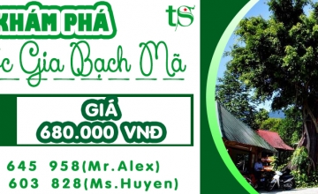 Du lịch khám phá rừng quốc gia Bạch Mã