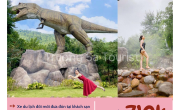 Tour 1 ngày tham quan suối khoáng nóng Núi Thần Tài