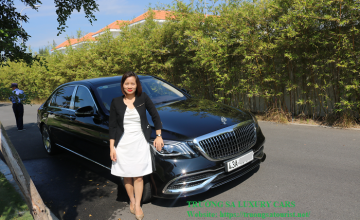 Cho thuê xe cao cấp Mercedes S650 Maybach tại Đà Nẵng