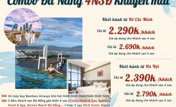 COMBO ĐÀ NẴNG 4N3Đ GIÁ TỐT NHẤT 