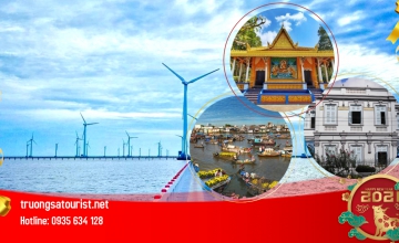 TOUR MIỀN TÂY TẾT ÂM LỊCH 2021 - CẦN THƠ - CỒN SƠN - SÓC TRĂNG - BẠC LIÊU - CÀ MAU 4N3Đ