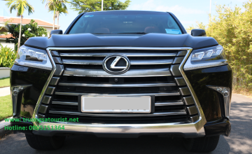 Thuê xe Toyota Lexus LX570 giá rẻ tại Đà Nẵng Hội An