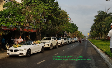 Giá thuê xe mui trần rước dâu tại Đà Nẵng