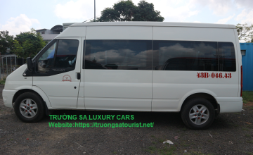 Thuê xe du lịch 16 chỗ Ford Transit tại Đà Nẵng