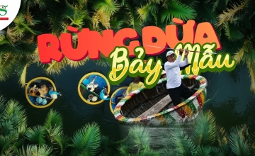 Tour rừng dừa Bảy Mẫu 1 ngày