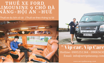 Xe Dcar Limousine 9 chỗ Đà Nẵng cho thuê có lái xe