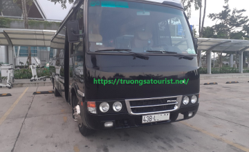 Xe Fuso Dcar Limousine 17 chỗ cho thuê tại Đà Nẵng