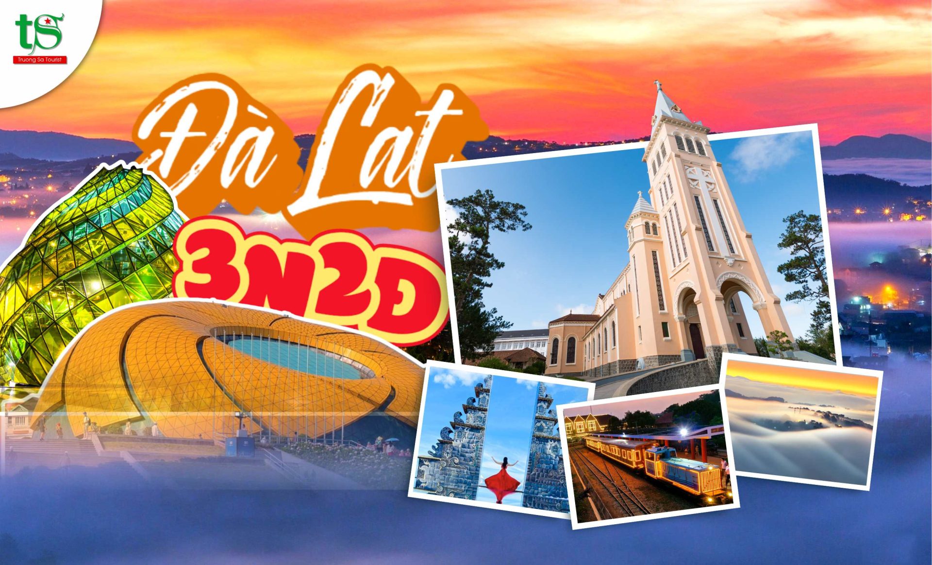 Tour Đà Lạt 3 ngày 2 đêm
